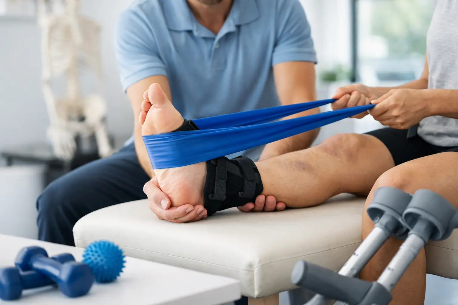 Physiotherapy After Ankle Fracture: What Helps