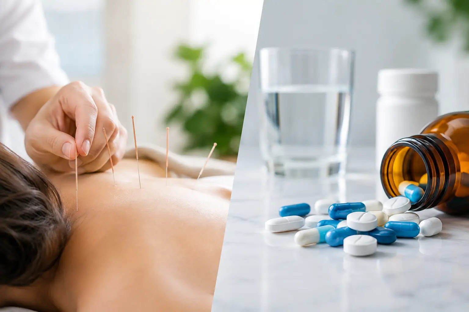 Acupuncture Versus Medication for Pain Compared